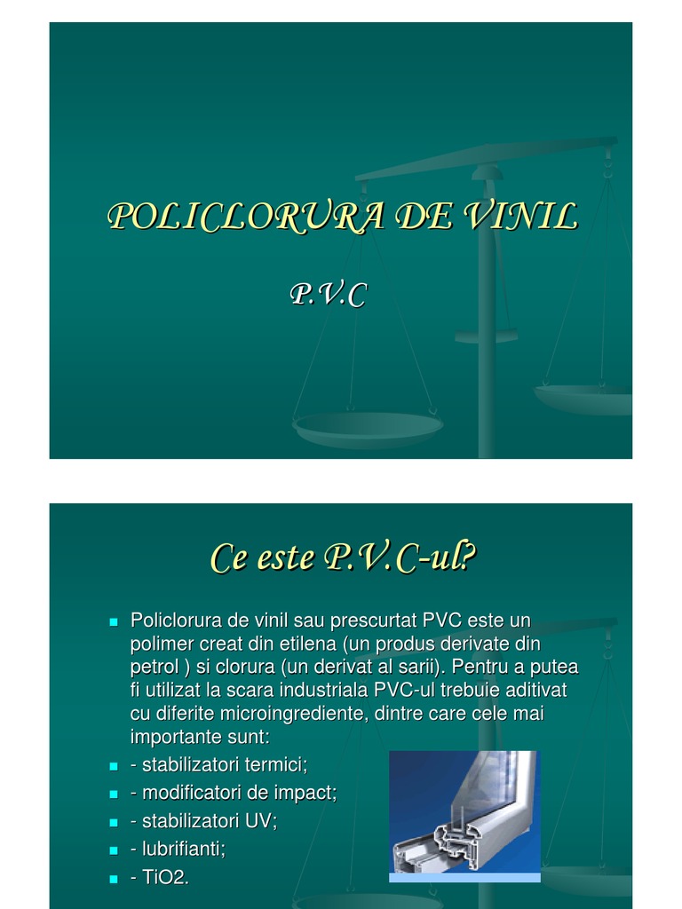 Ce Este PVC-ul | PDF