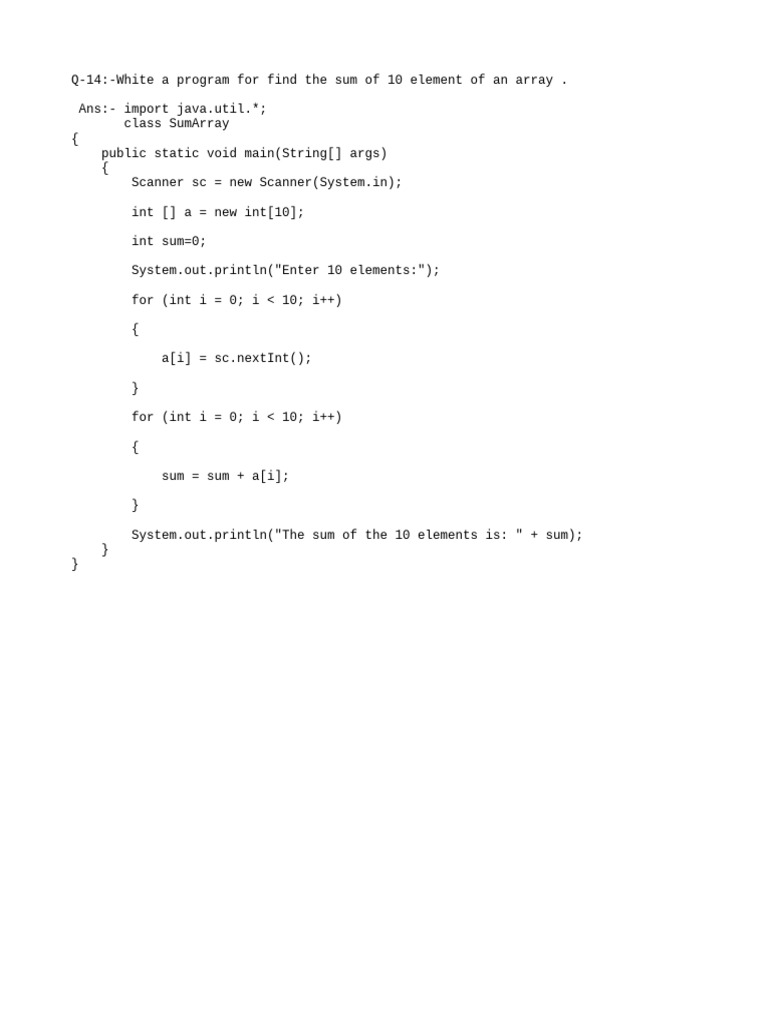 Q-2 - Write A Program To Calculate y | PDF