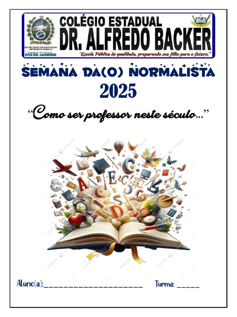 Relatório da Semana do Normalista 2025 | PDF