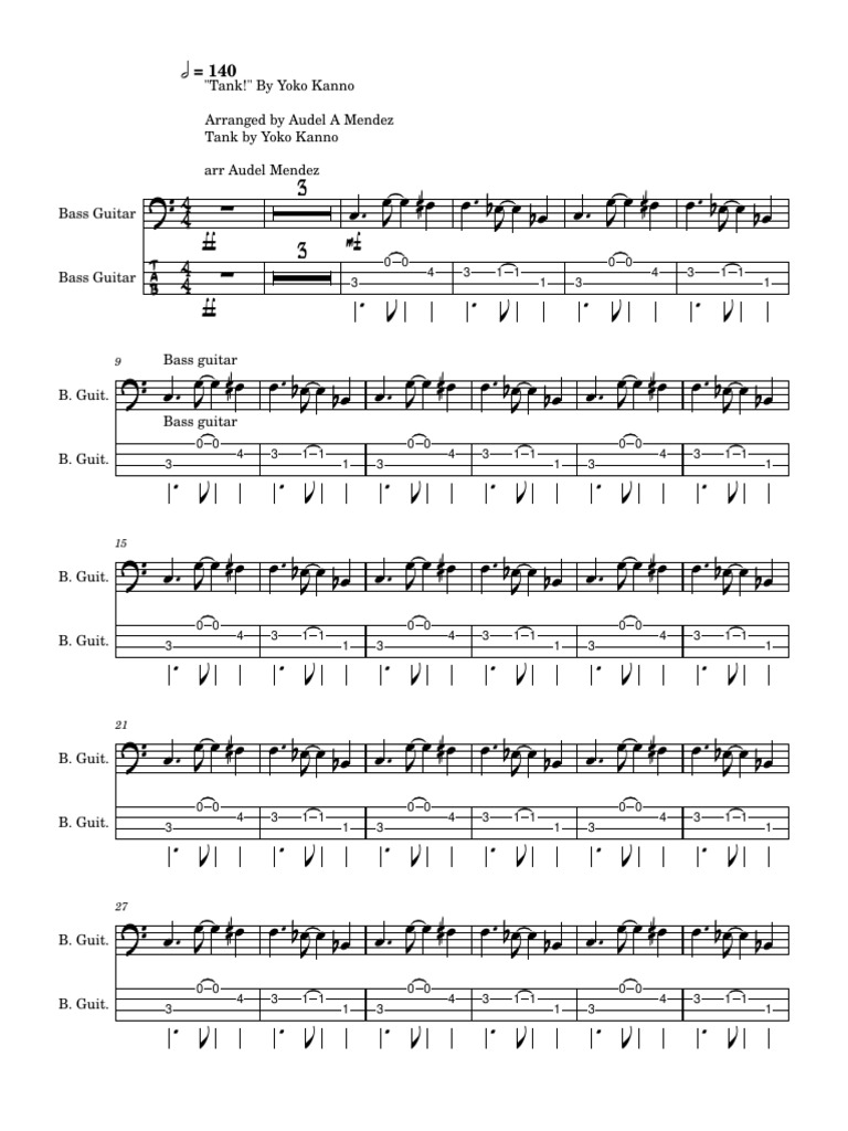 Bass Guitar (With Tabs For Those Who Need Em) | PDF | Guitar Family ...