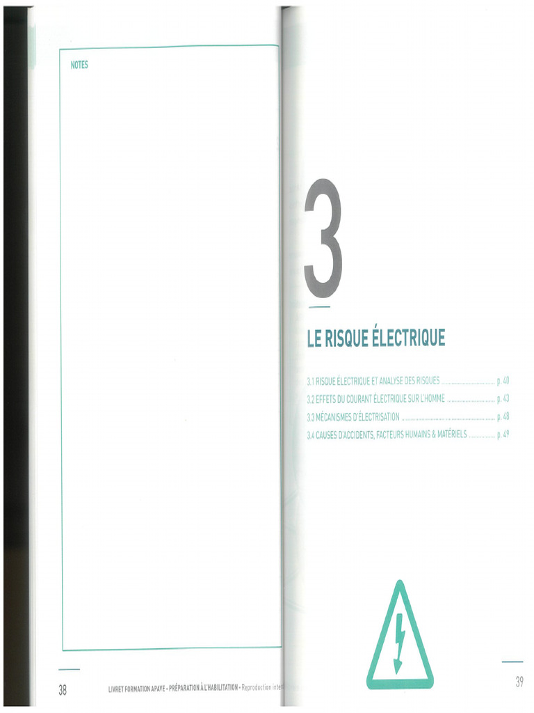 Comprendre le Risque Électrique en Sécurité | PDF