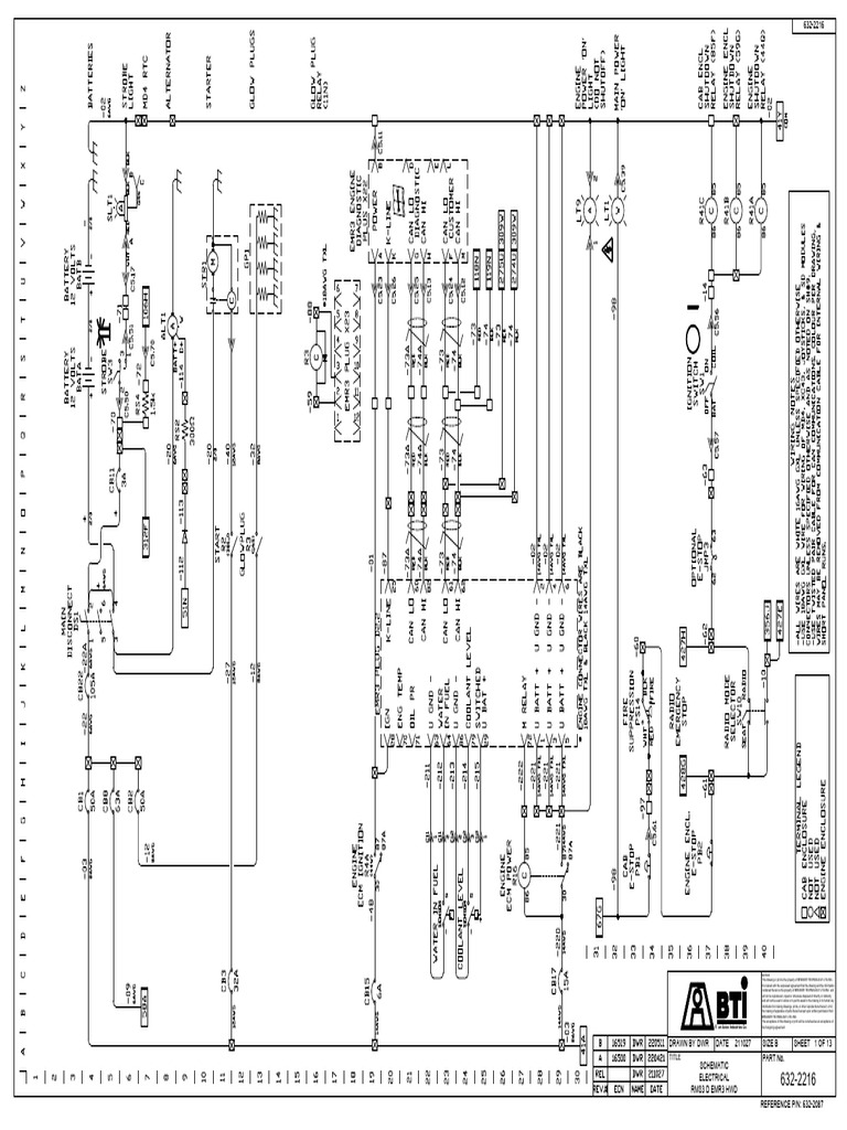 Electrical Schematic for RMS3 D EMR3 | PDF