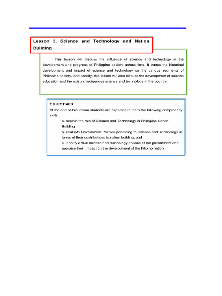 Sts Lesson 3 | PDF