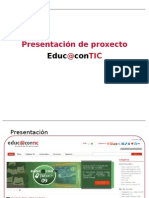 Presentación de Proxecto Educacontic [GAL] #1