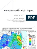 Remediation Efforts in Japan - October 16 2011 Decon - e - Key