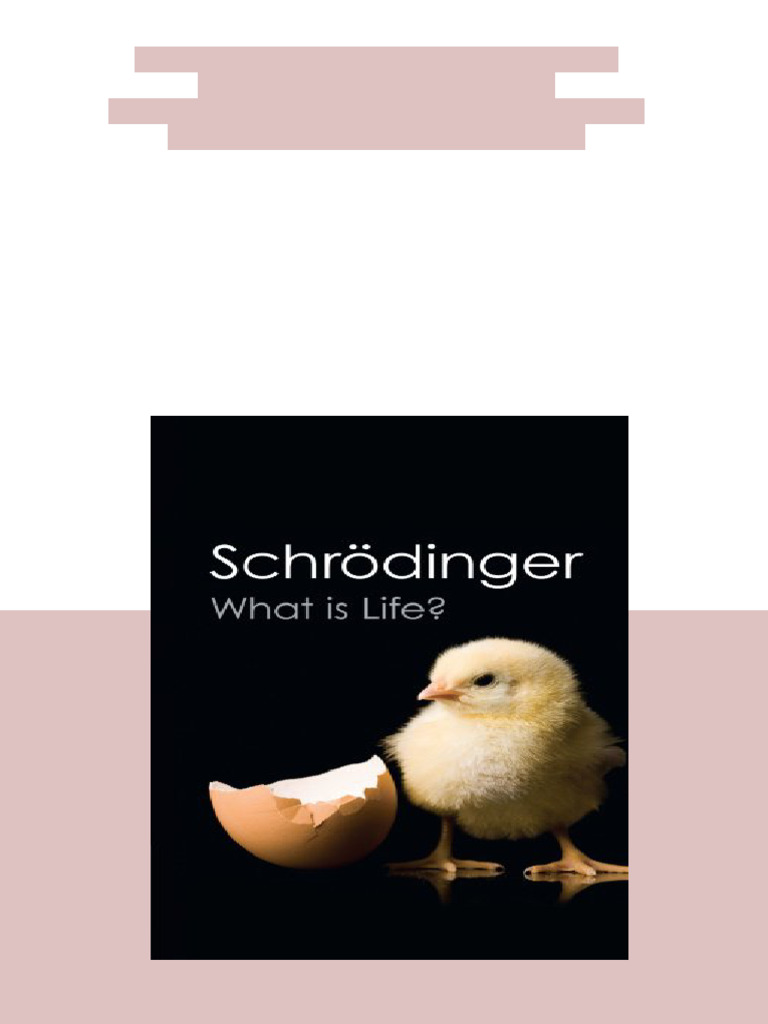 (Ebook) What is Life?: The Physical Aspect of the Living Cell with Mind ...