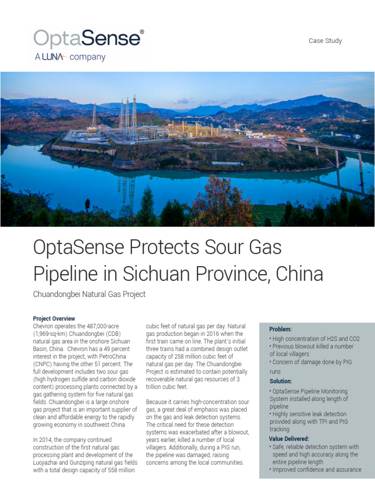 CASE STUDY Chuandongbei Natural Gas Project Dec2020 | PDF | Natural Gas ...