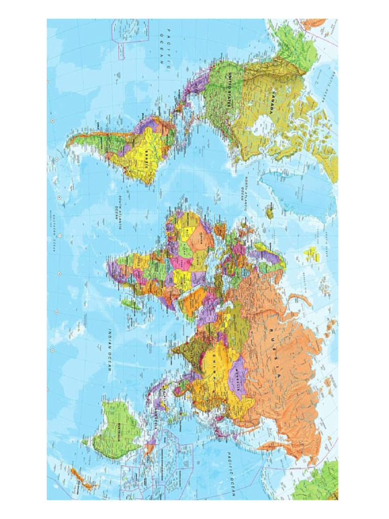 World Political Map | PDF