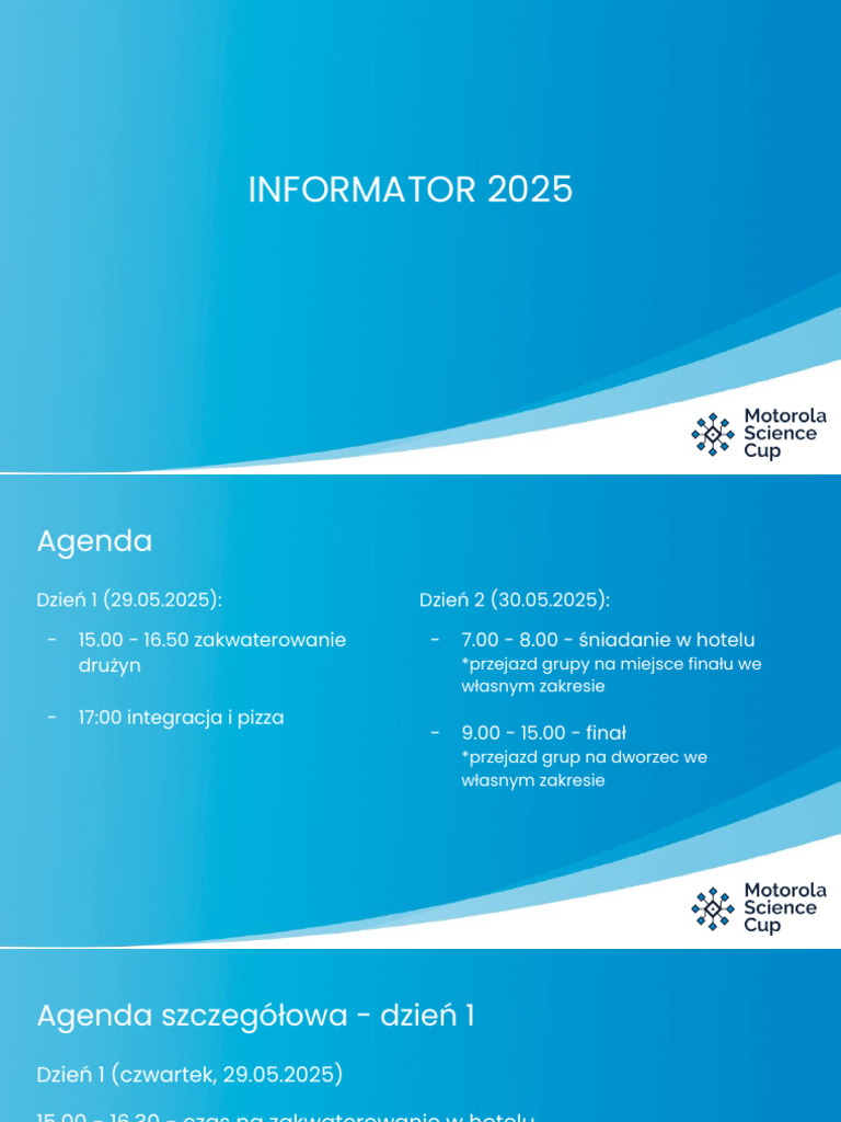 Informator Dla Szkół - MSC 5 | PDF