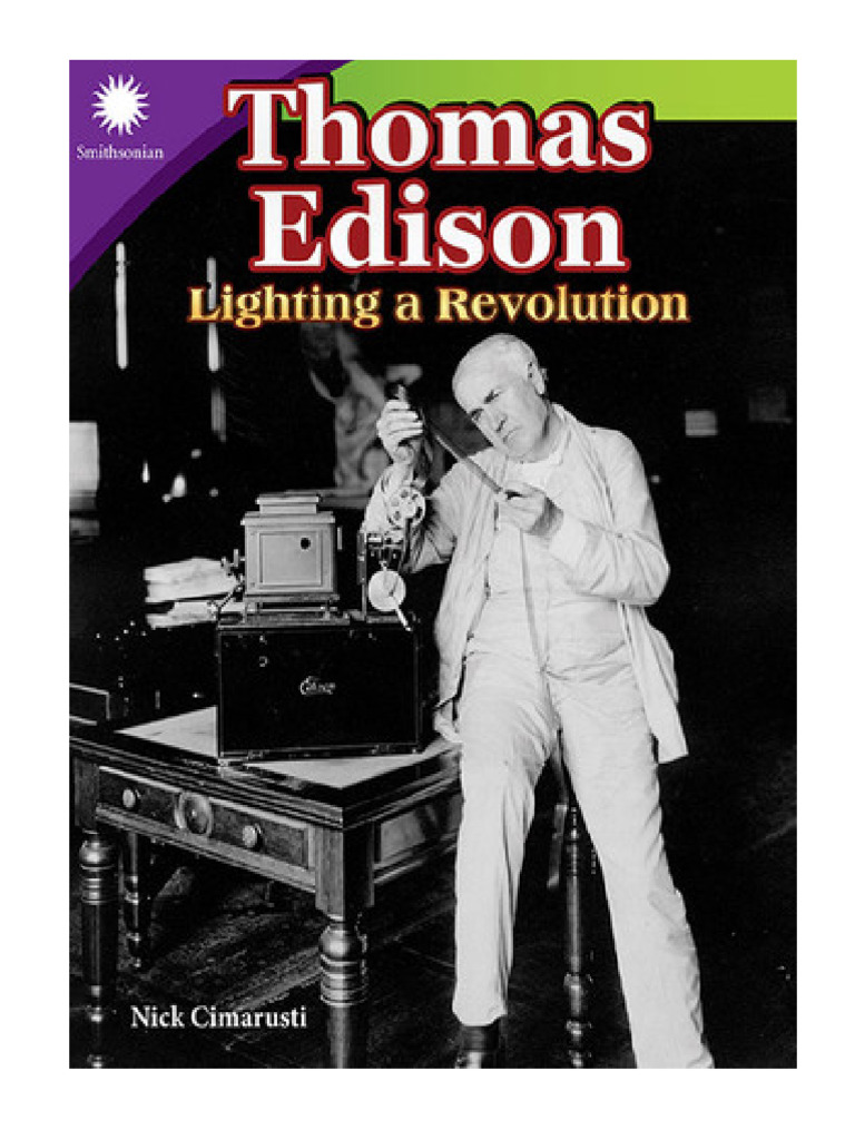 Thomas Edison: Lighting a Revolution | PDF