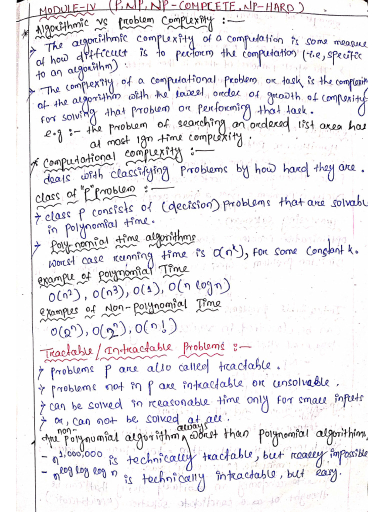 DAA Module 4 | PDF