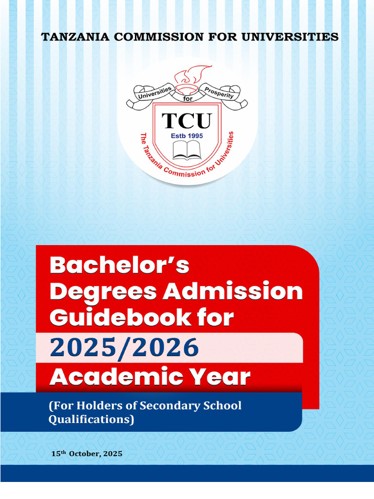 2025/26 Bachelor’s Degree Admission Guide | PDF | Academic Degree ...