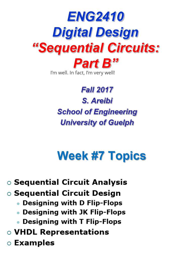 Sequential Circuit Design and Analysis | PDF | Electrical Engineering ...