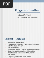 Prognostic Method: Lukáš Čechura