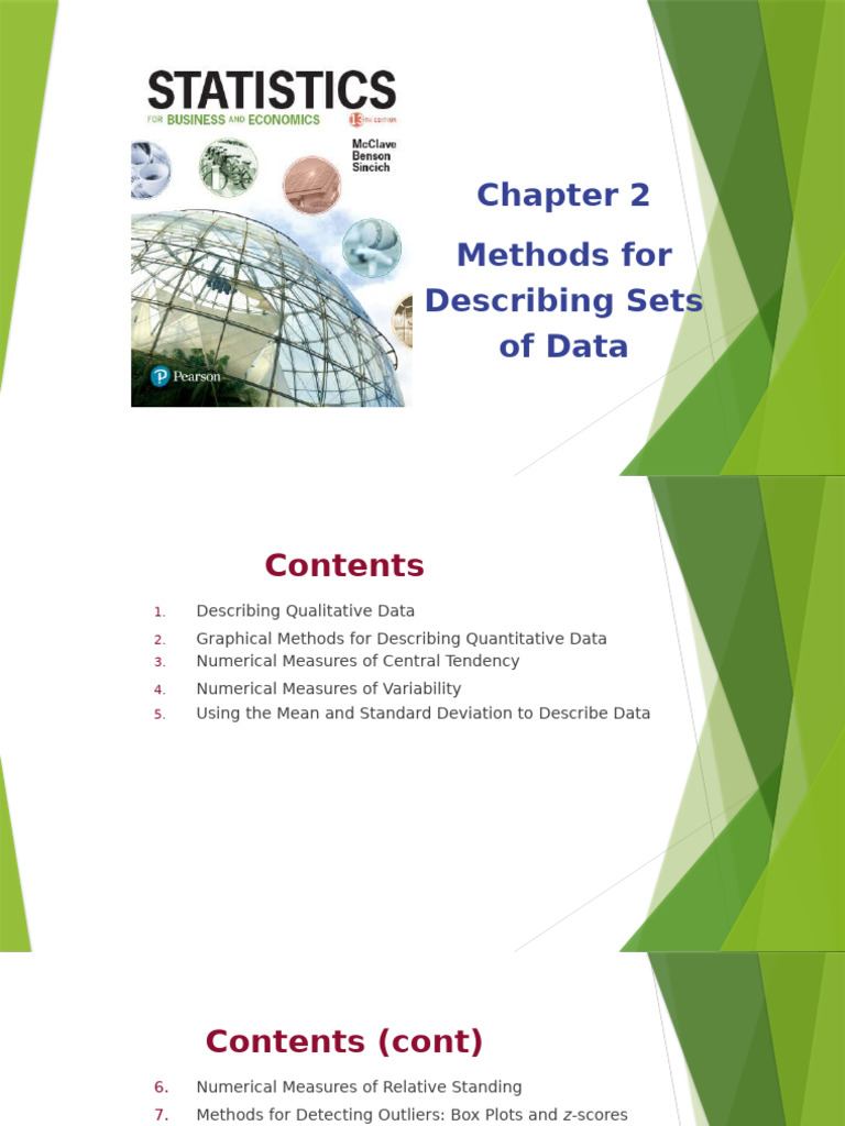 Probability and Statistics I - CH 2 | PDF | Scatter Plot | Mode ...