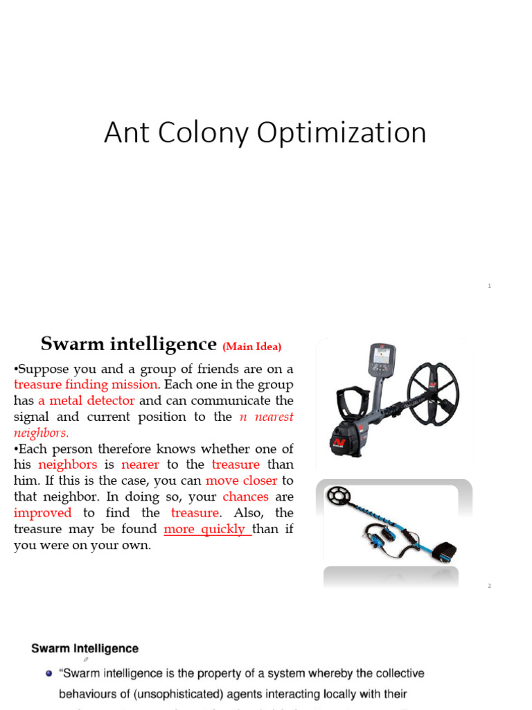 Ant Colony Optimization Explained | PDF | Applied Mathematics | Algorithms