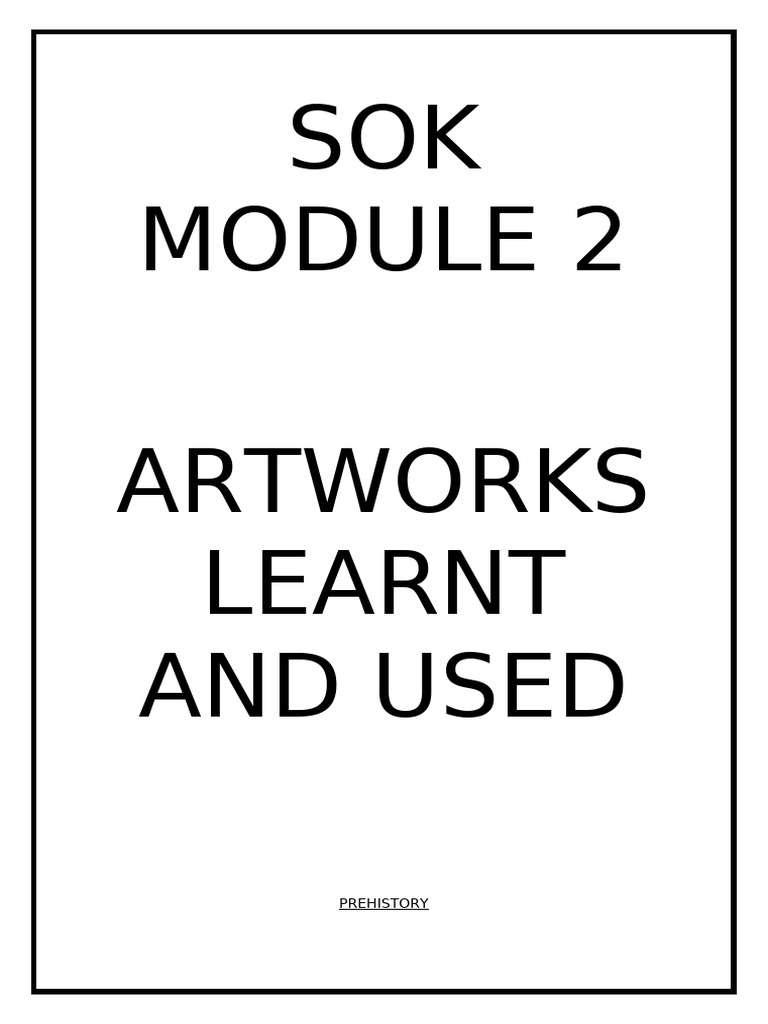 Sok Artworks | PDF