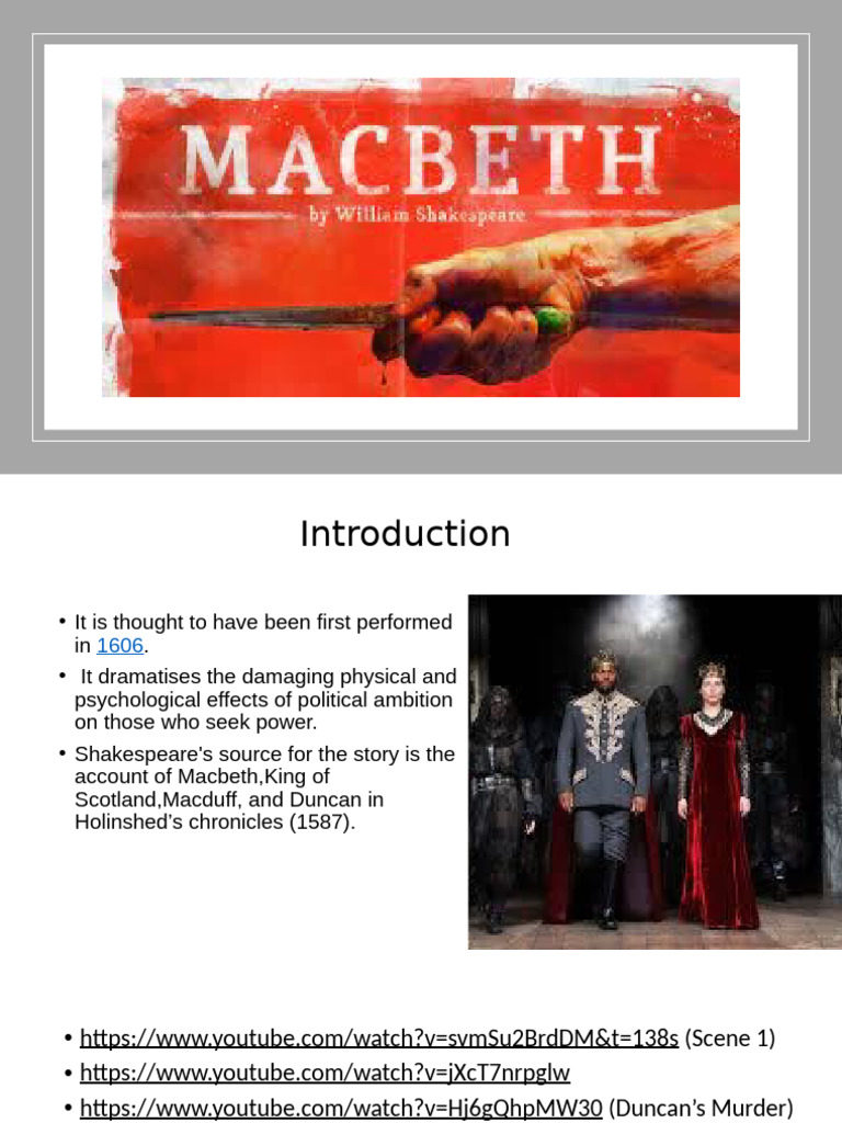 Macbeth | PDF
