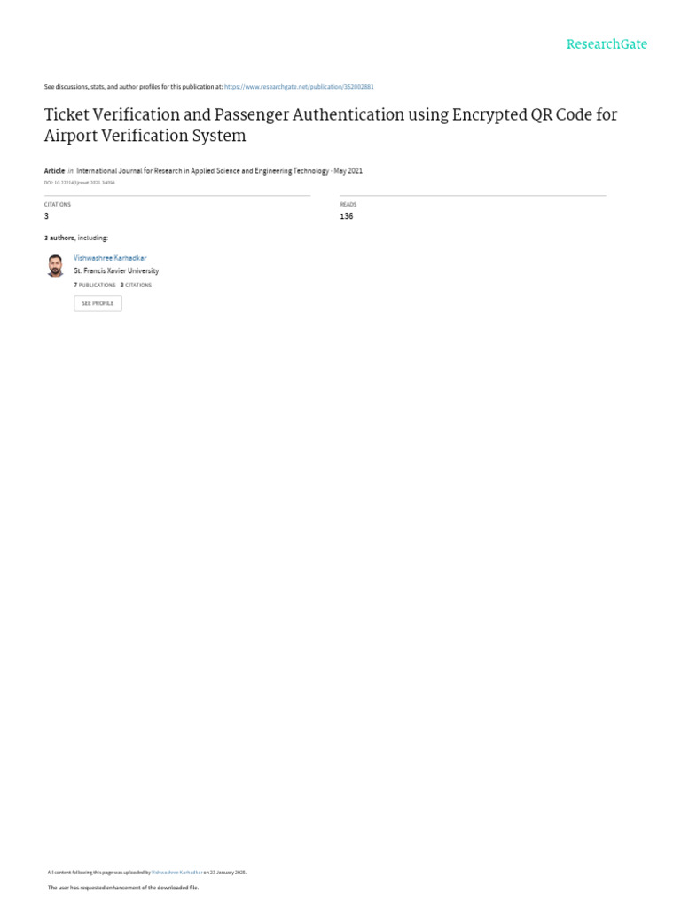 qr | PDF | Airport Security | Qr Code