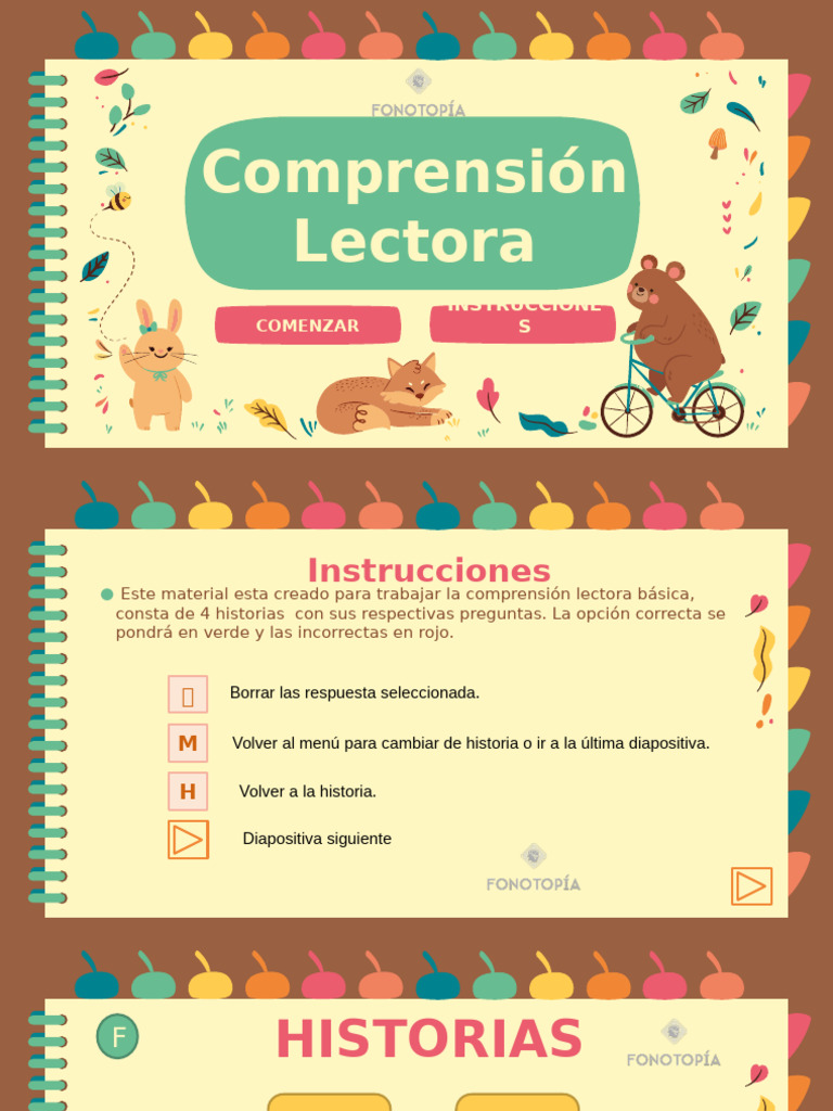 2º BÁSICOS - Presentación Comprensión Lectora Básica | PDF