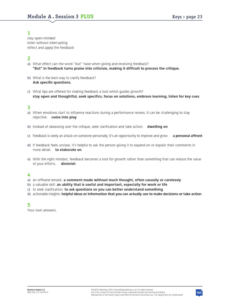 Effective Feedback Strategies for Growth | PDF