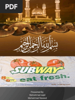 Subway Presentation