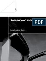 Switchview 1000 Switch: Installer/User Guide