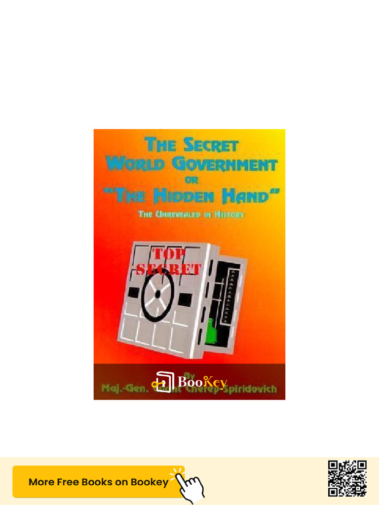 Unveiling the Hidden Hand Conspiracy PDF Conspiracy Theory Narrative