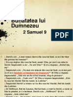 Predica - Bunatatea Domnului