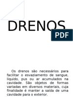 Drenos pleurais e cuidados de enfermagem