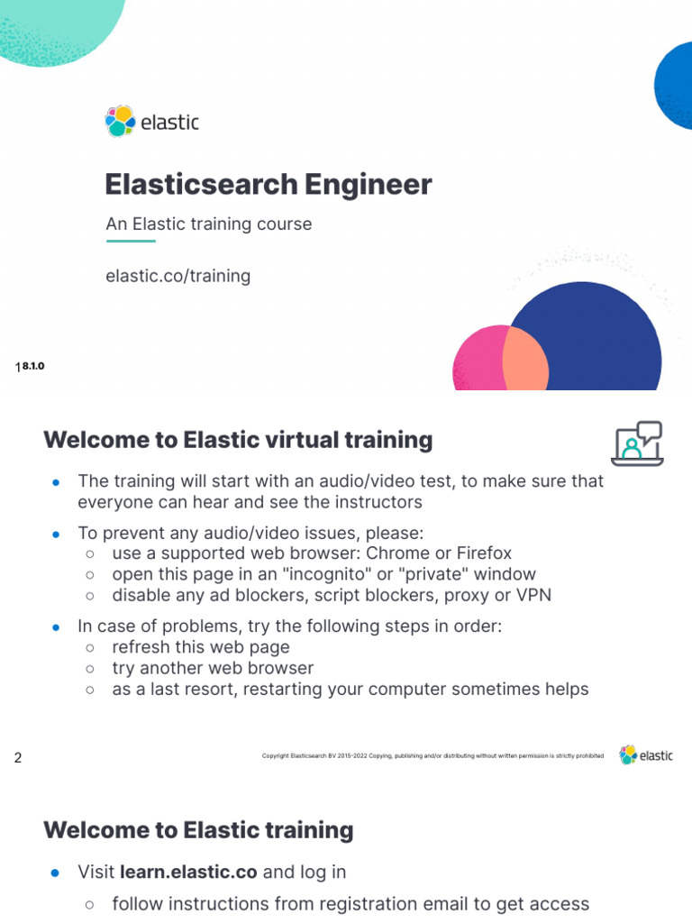 Elasticsearch Engineer Training Guide | PDF | Data Type | Computer ...