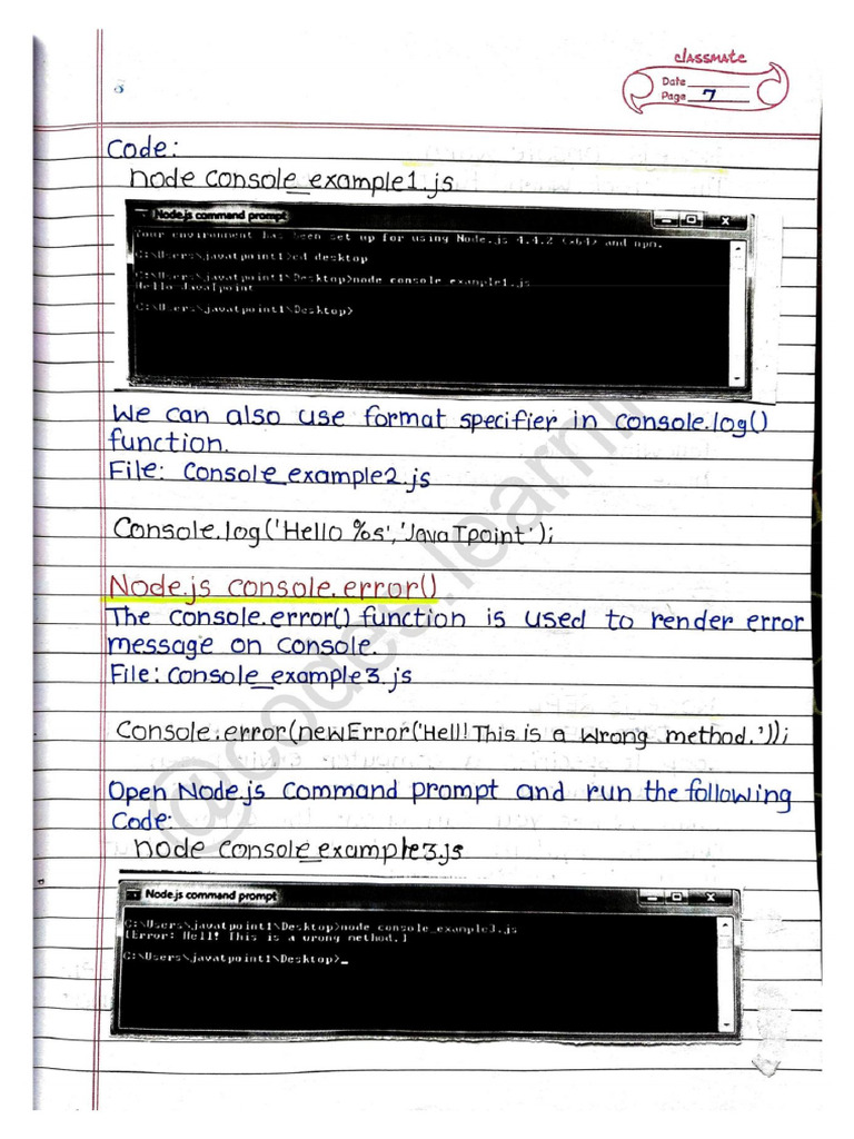 Nodejs Documentation Must Read-10-10 | PDF