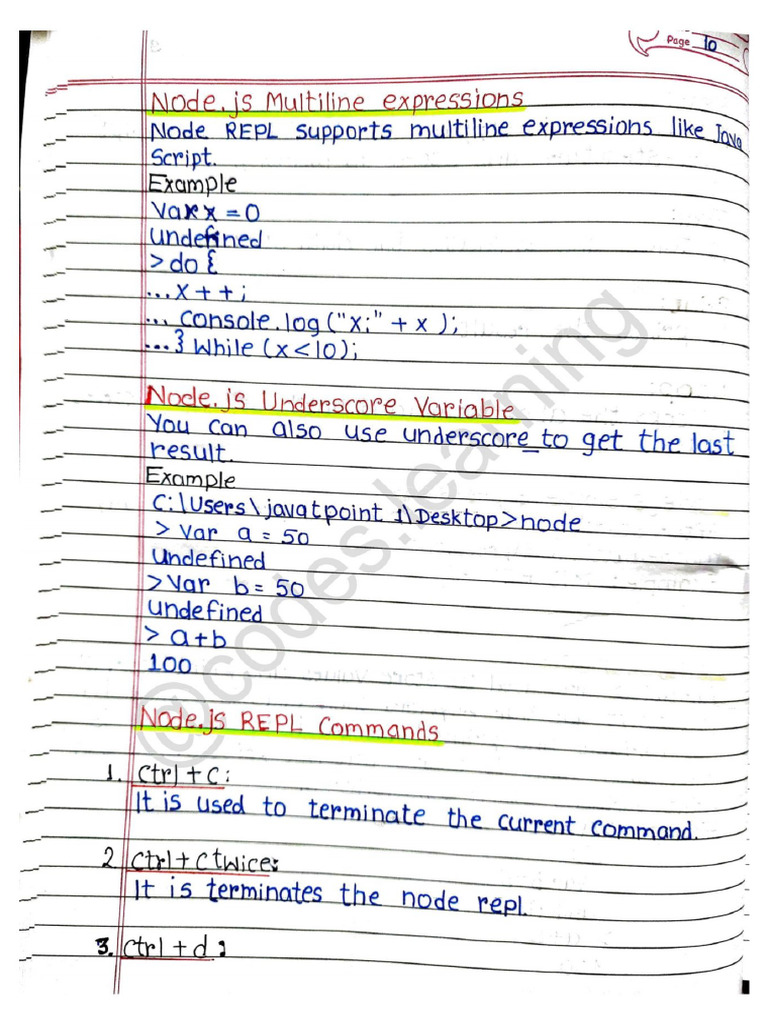 Nodejs Documentation Must Read-13-13 | PDF