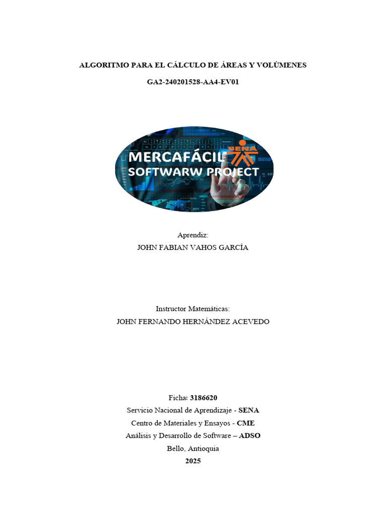 GA2-240201528-AA4-EV01 Algoritmo para El Cálculo de Áreas y Volúmenes ...