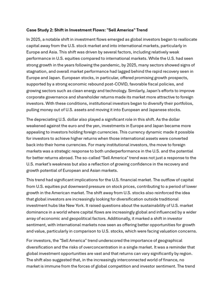Case Study 2 | PDF | Investing | Stocks