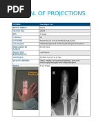 Ball Catcher's View X-Ray Technique | PDF