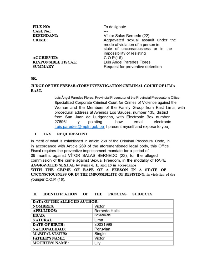 Preventive Detention Requirement | PDF | Crimes | Crime & Violence
