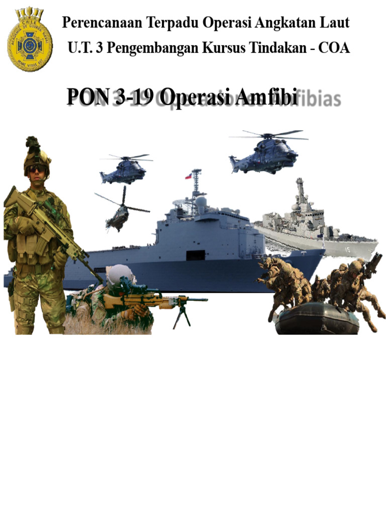 Strategi Operasi Amfibi Angkatan Laut | PDF