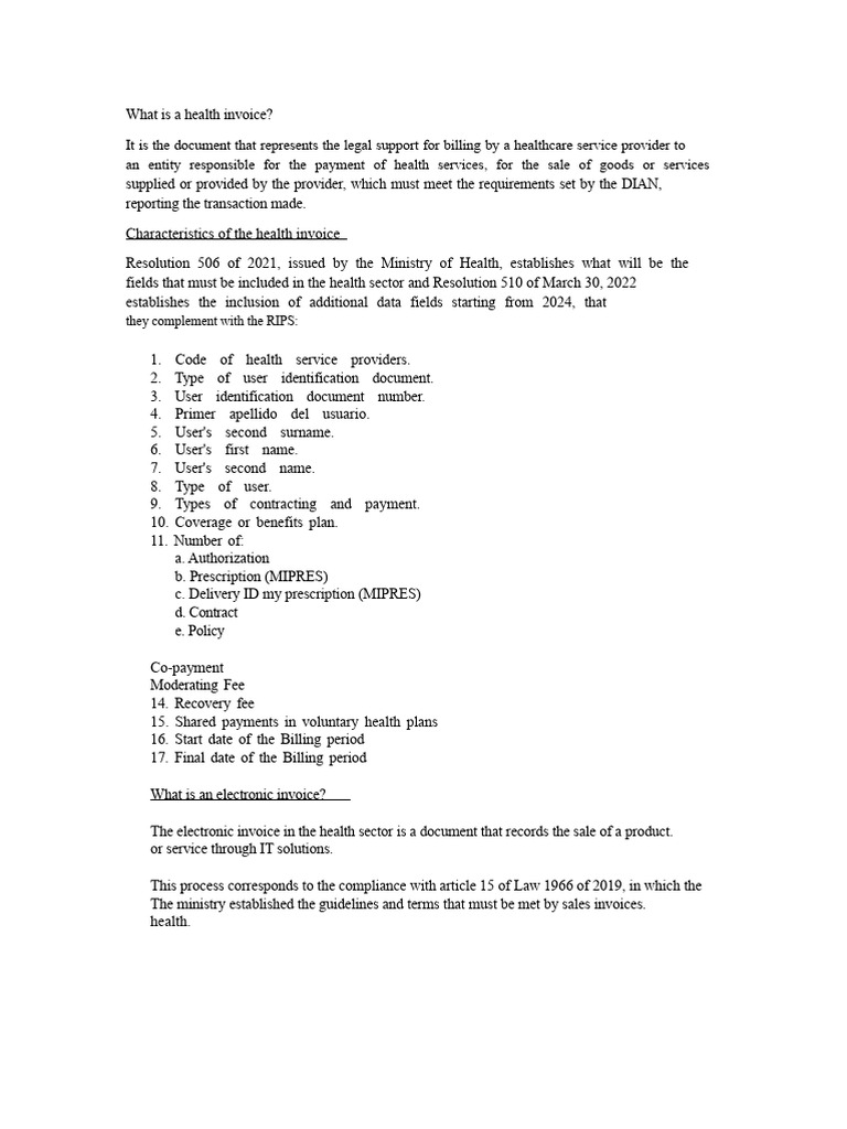 Understanding Health Invoices and Billing | PDF | Surgery | Credit Card
