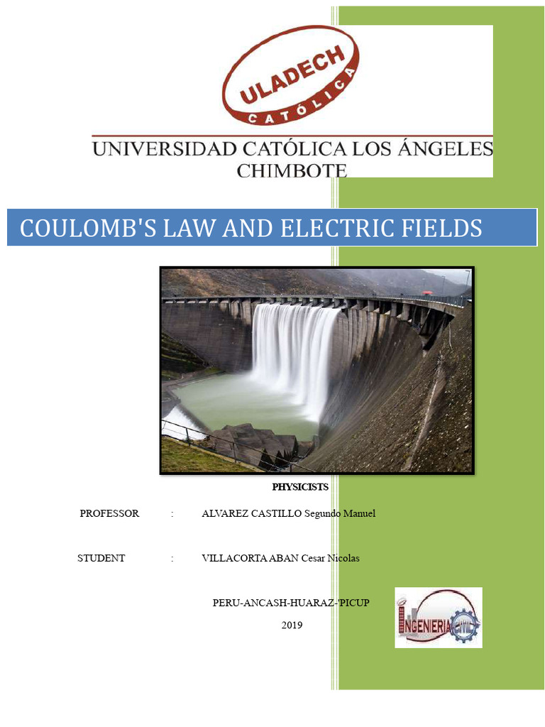 Coulomb's Law and Electric Fields Explained | PDF | Electric Charge ...