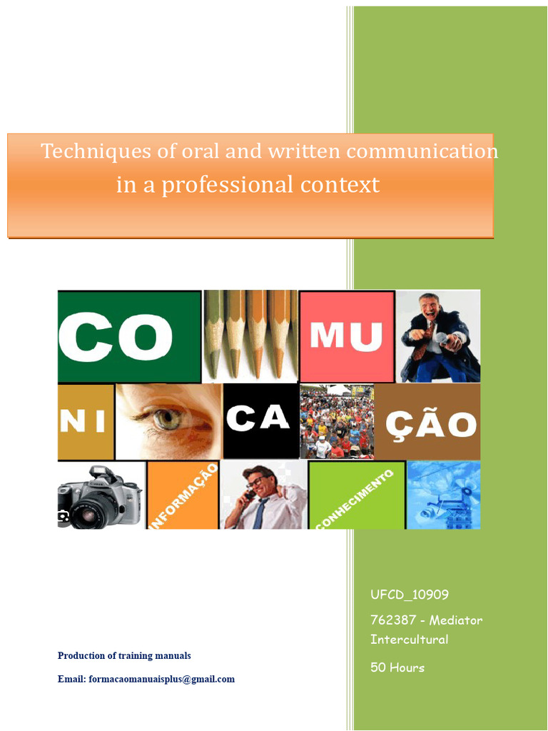 Professional Communication Techniques Guide | PDF | Communication ...