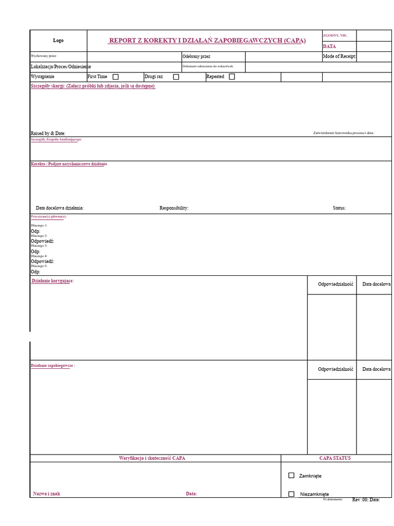 Format CAPA | PDF