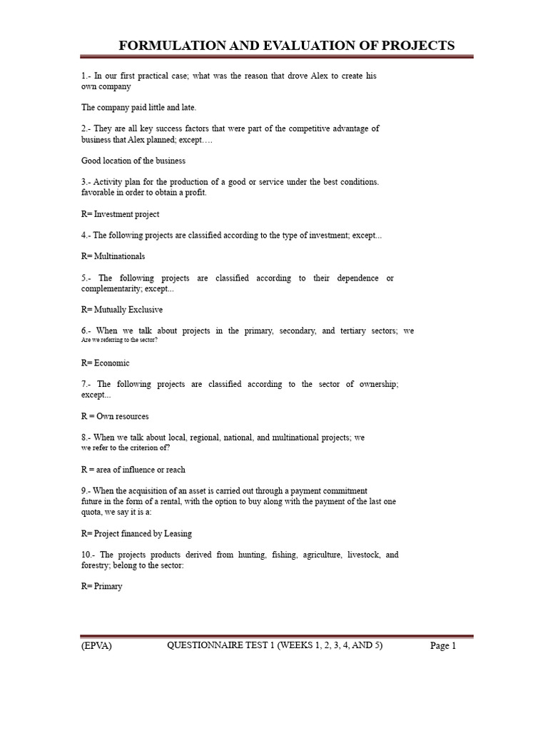 Project Formulation and Evaluation Guide | PDF | Marketing | Demand