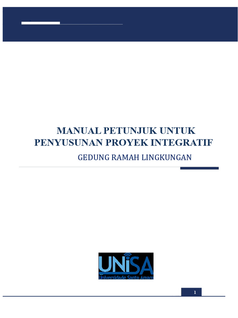 Panduan Proyek Integratif Bangunan Ramah Lingkungan | PDF