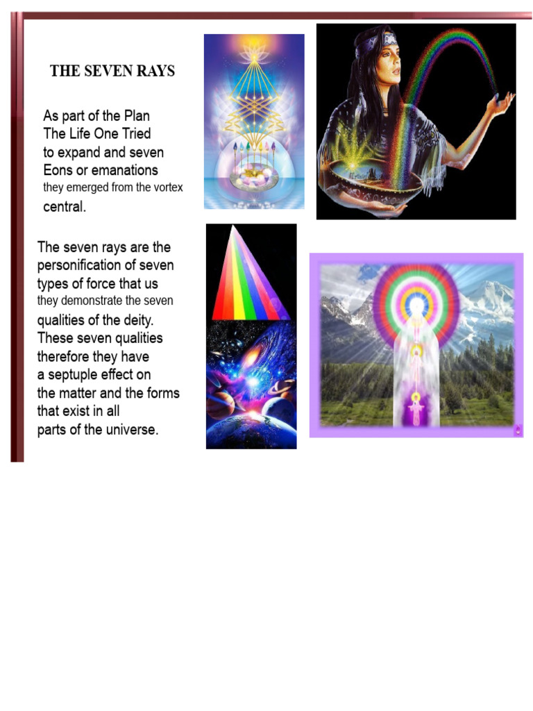7 Rays Summary | PDF | Ascended Master | Virtue