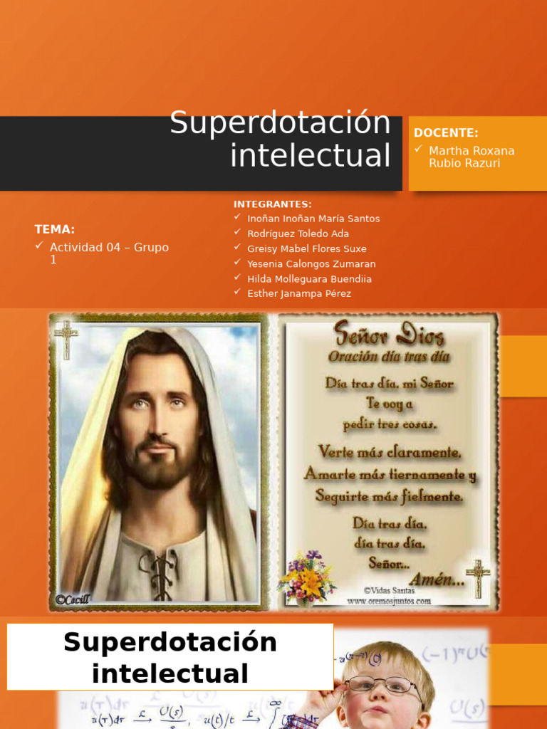 Superdotación Intelectual: Definición y Características | PDF ...