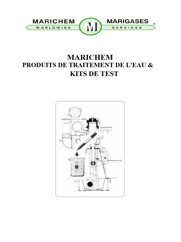 Produits et Kits de Test Marichem | PDF | Titrage | Chimie