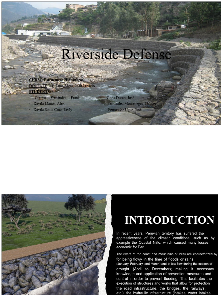 Defining Riverbank Defense Structures | PDF | River | Levee