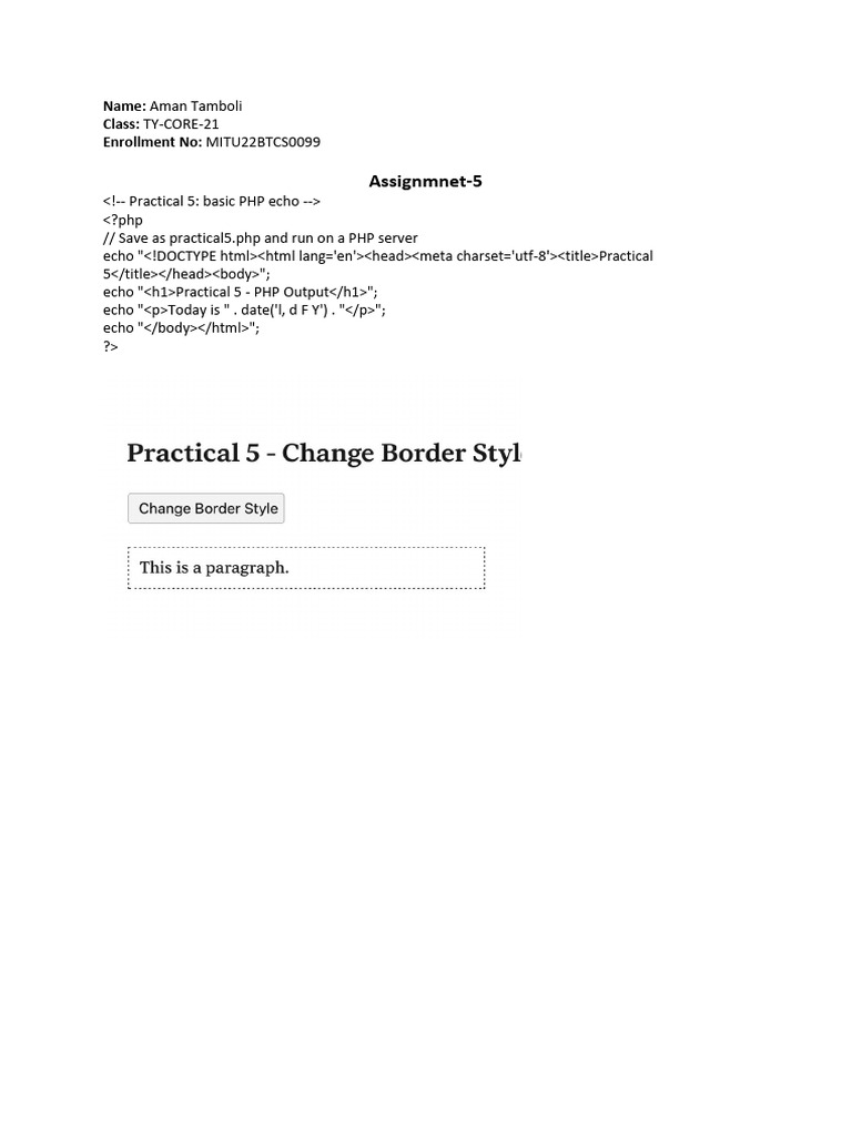 Exp 5 | PDF