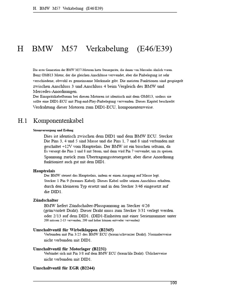 BMW M57 | PDF